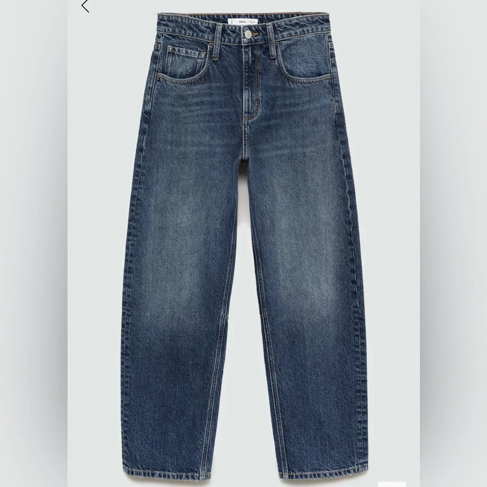 Mango High Rise Ballon Jeans - Picture 4 of 12